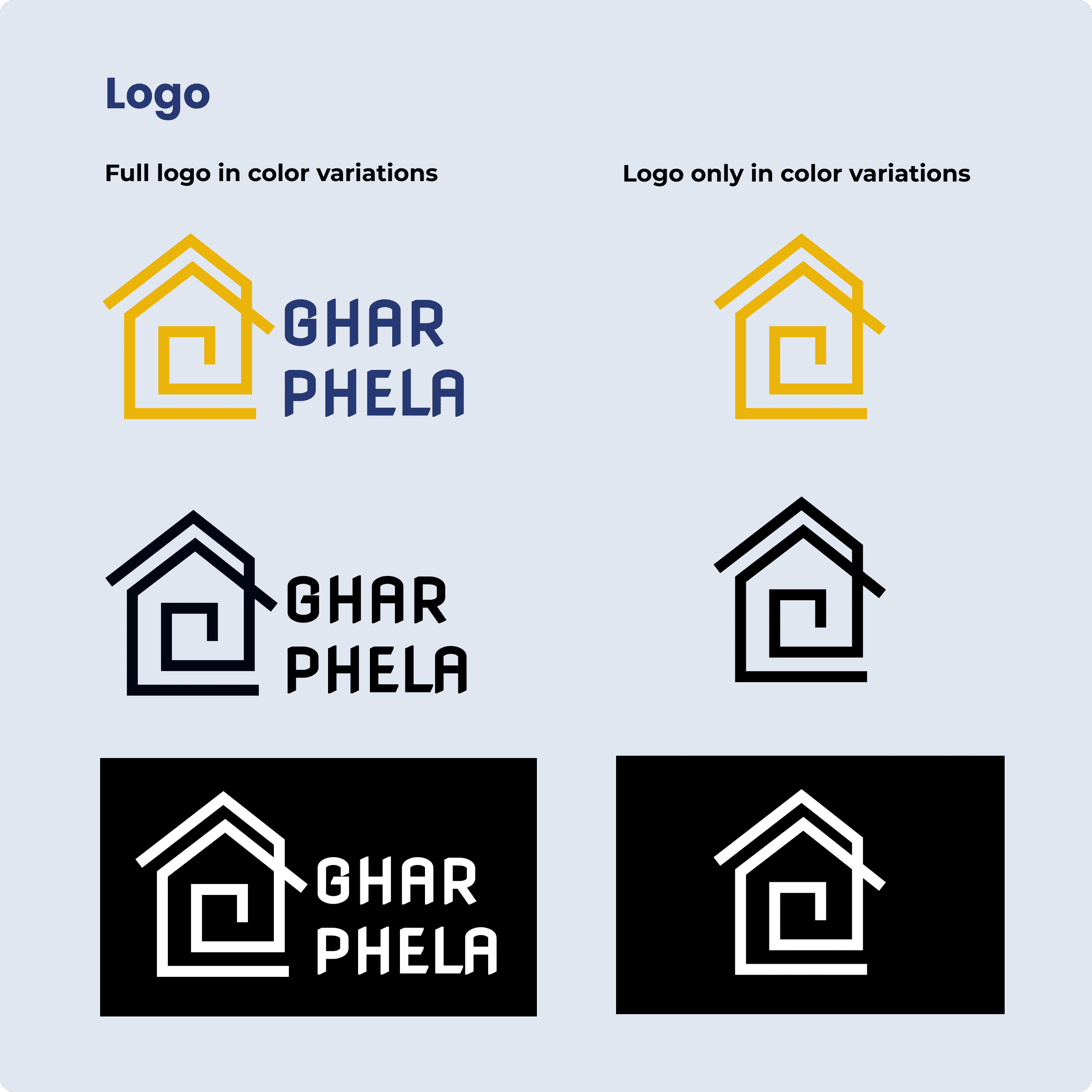 ghar phela logo showcase